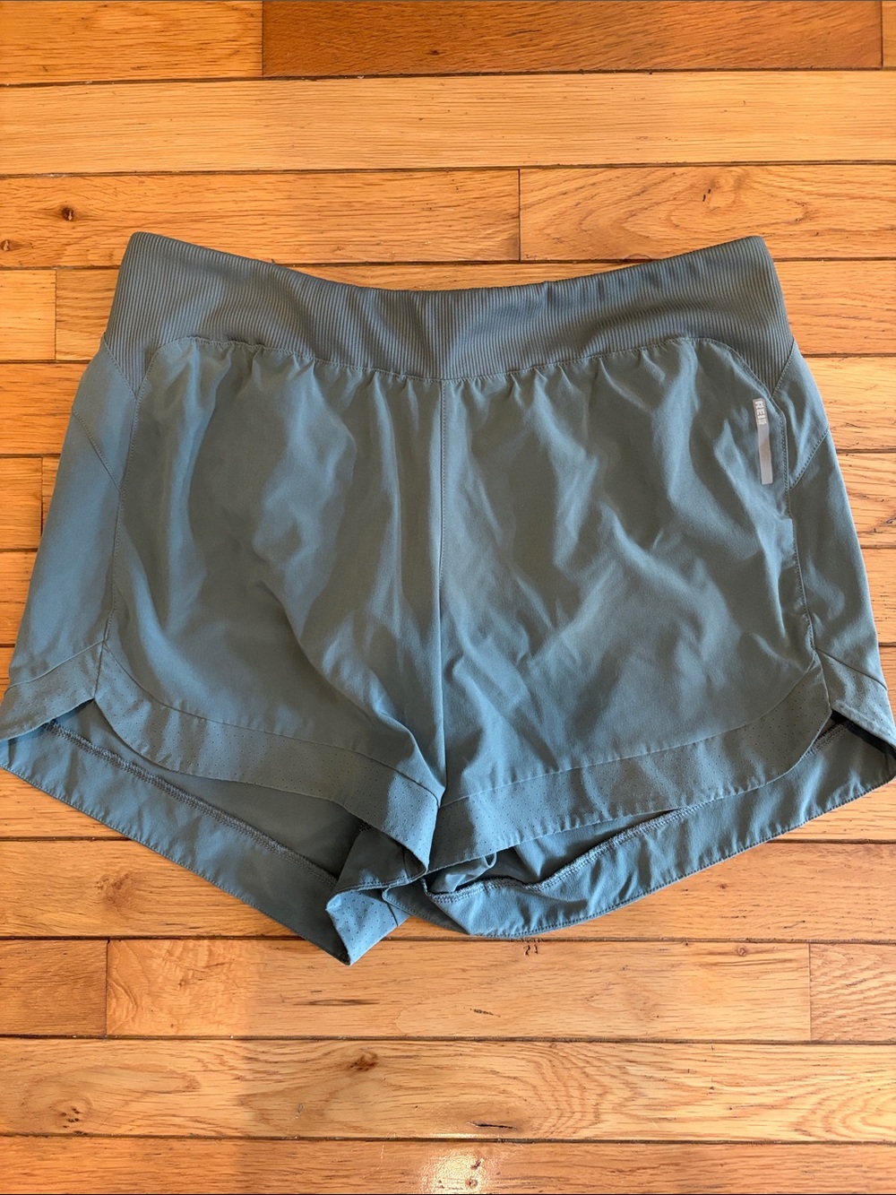 REI Athletic Shorts in Blue, Olive, and Black - Picture 5 of 10